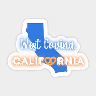 West Covina, California! Pretzels! (CXG Inspired) Sticker